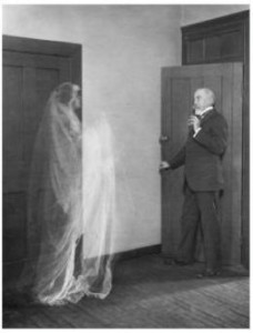 man and ghost