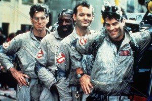 Photo ID - 23778, Year - 1984, Film Title - GHOSTBUSTERS, Director - IVAN REITMAN, Studio - , Keywords - 1984, DAN AYKROYD, BILL MURRAY, HAROLD RAMIS, IVAN REITMAN